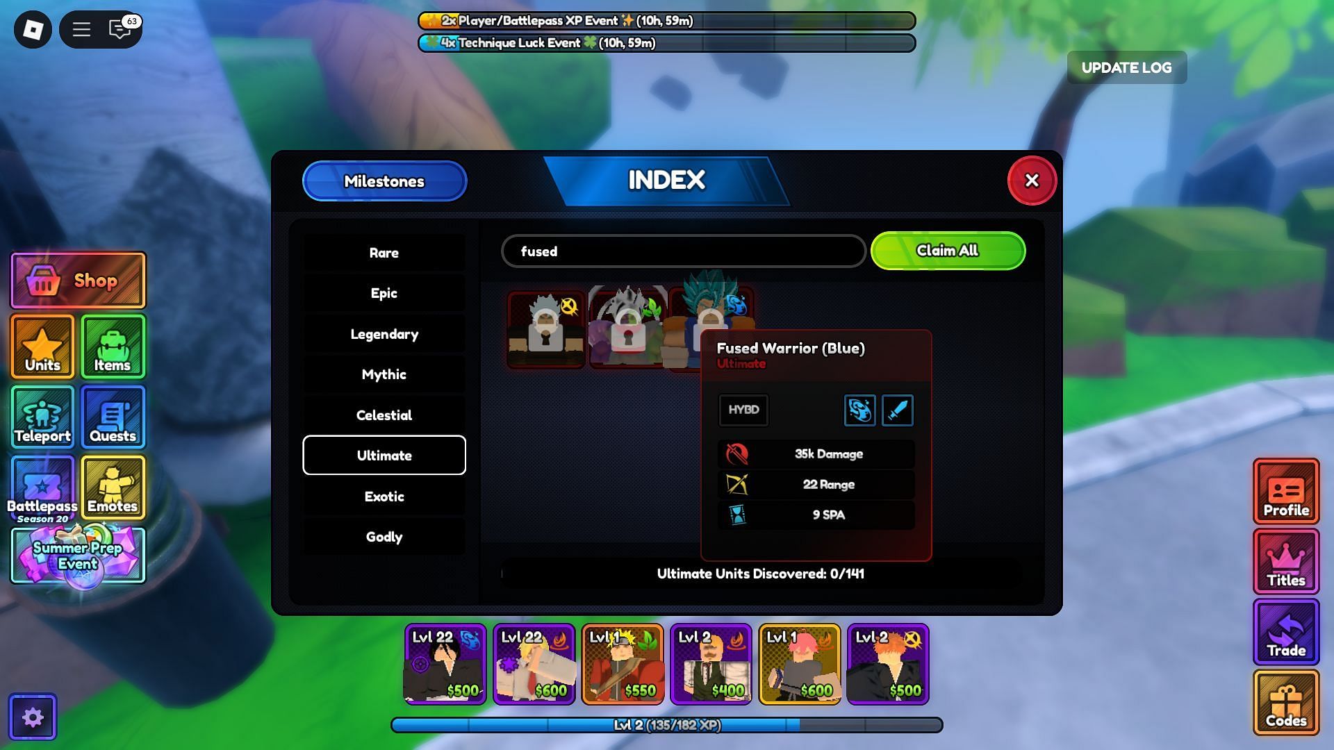 The Fused Warrior (Image via Roblox)